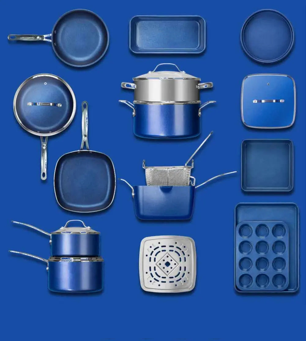 20pcs/set Cooking pots pans all in 1