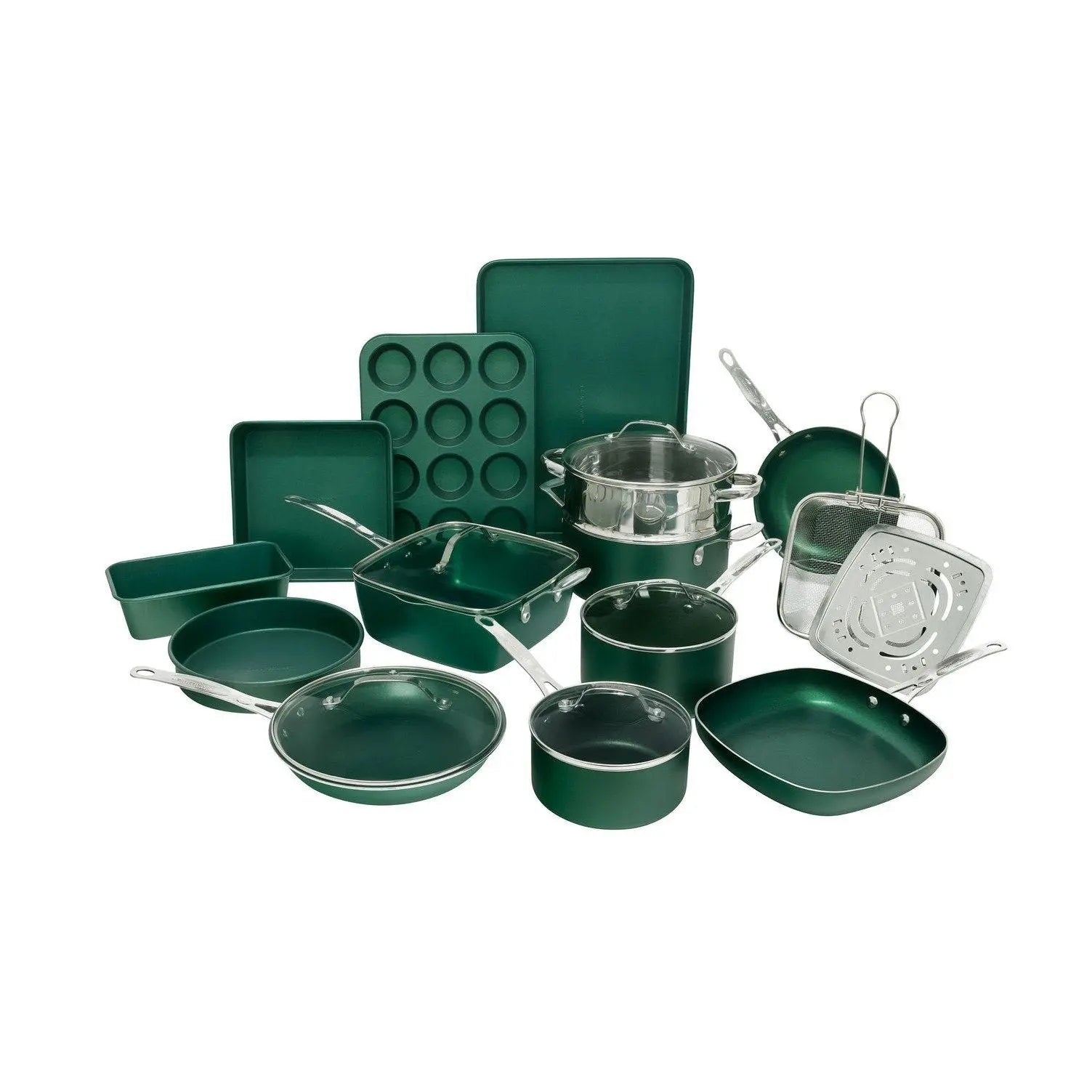 20pcs/set Cooking pots pans all in 1