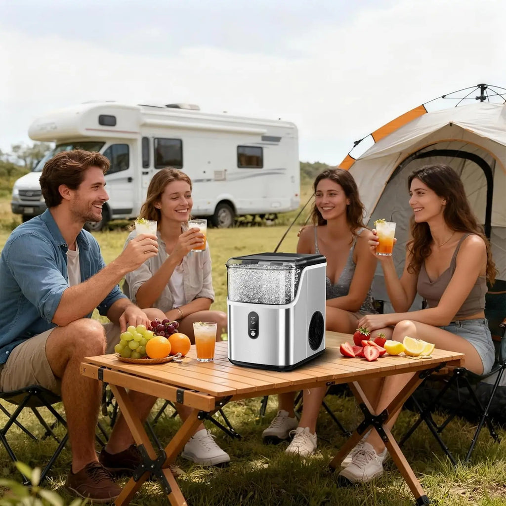 Nugget Ice Makers Countertop with 35lbs/24H